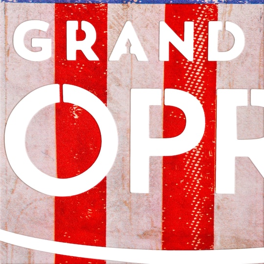 American Art Decor Grand Ole Opry Laser Cut Guitar Pick Plaque - 20" x 20"